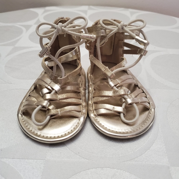 Baby stuart weitzman goldish sandal - Picture 2 of 5